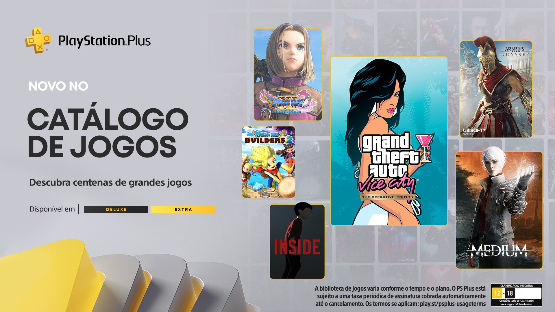 Playstation Plus Extra e Deluxe outubro 2022