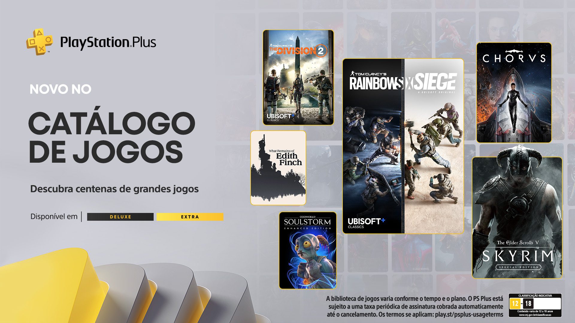 Playstation Plus Extra e deluxe jogos de novembro