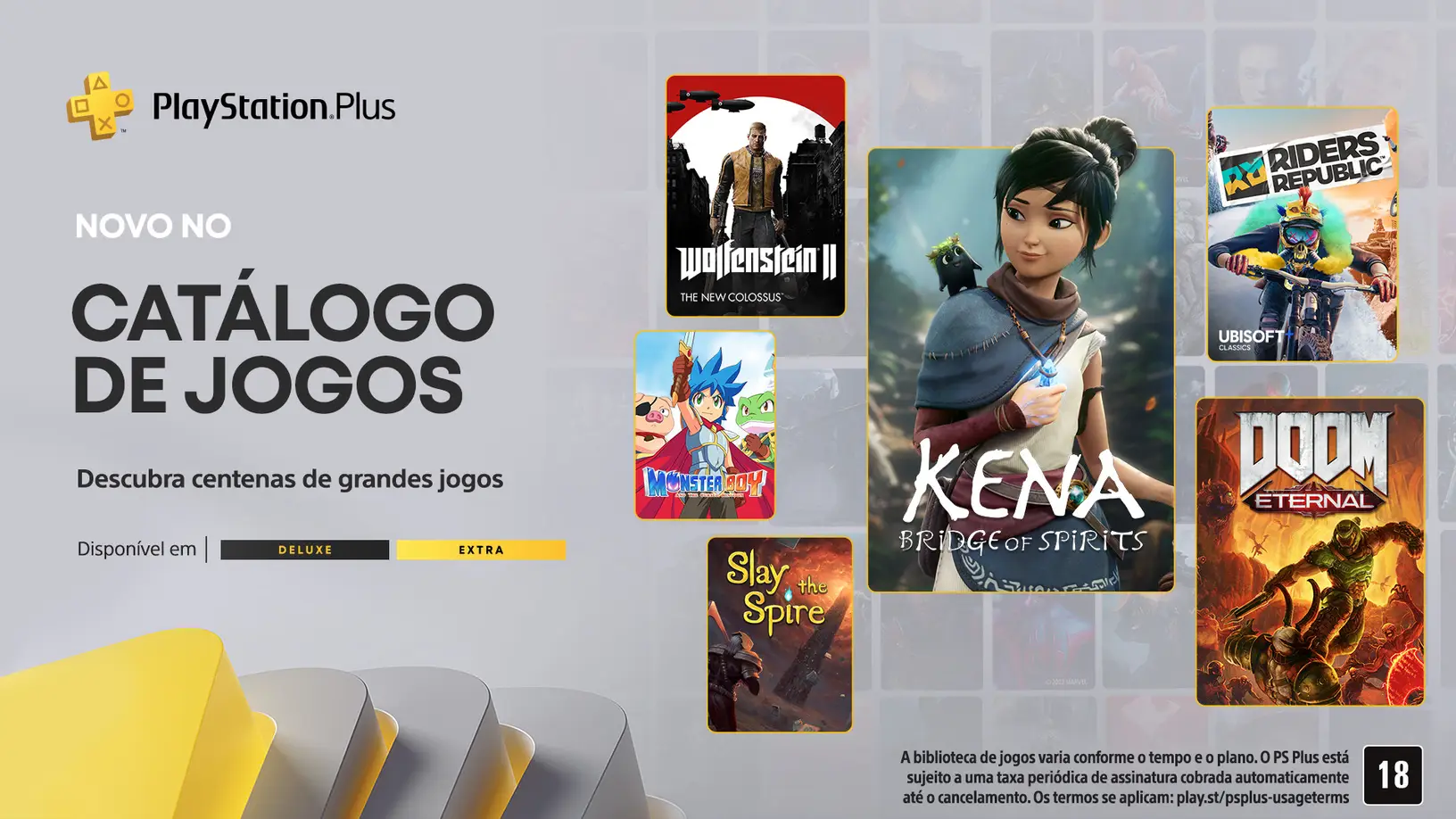 Os Jogos do Playstation Plus Extra e deluxe de abril de 2023