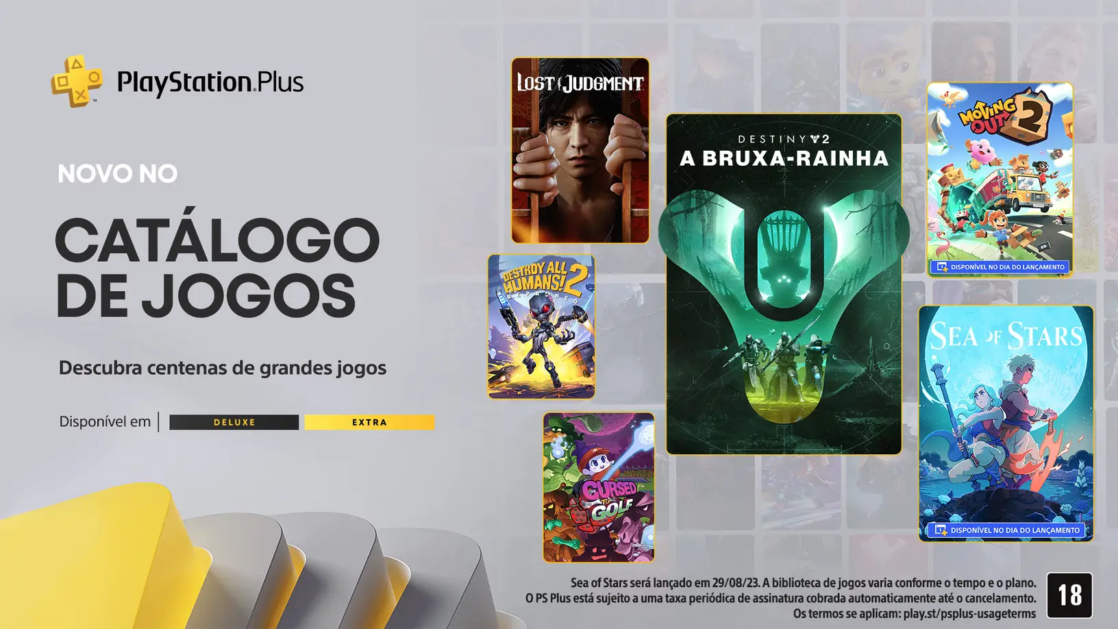 Playstation Extra e Deluxe revelam os jogos de agosto de 2023